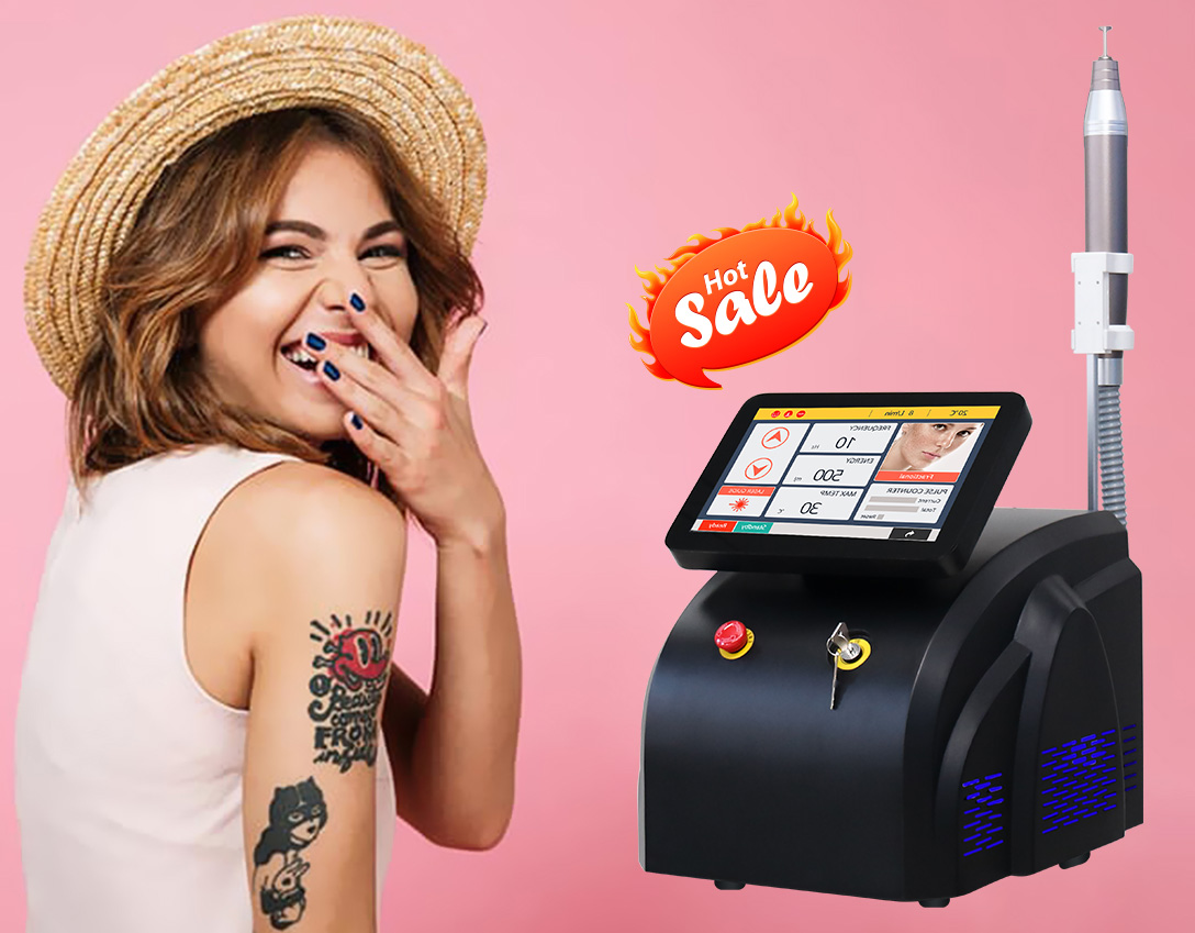 Macchina per il tatuaggio laser picosecondo approvato dalla FDA