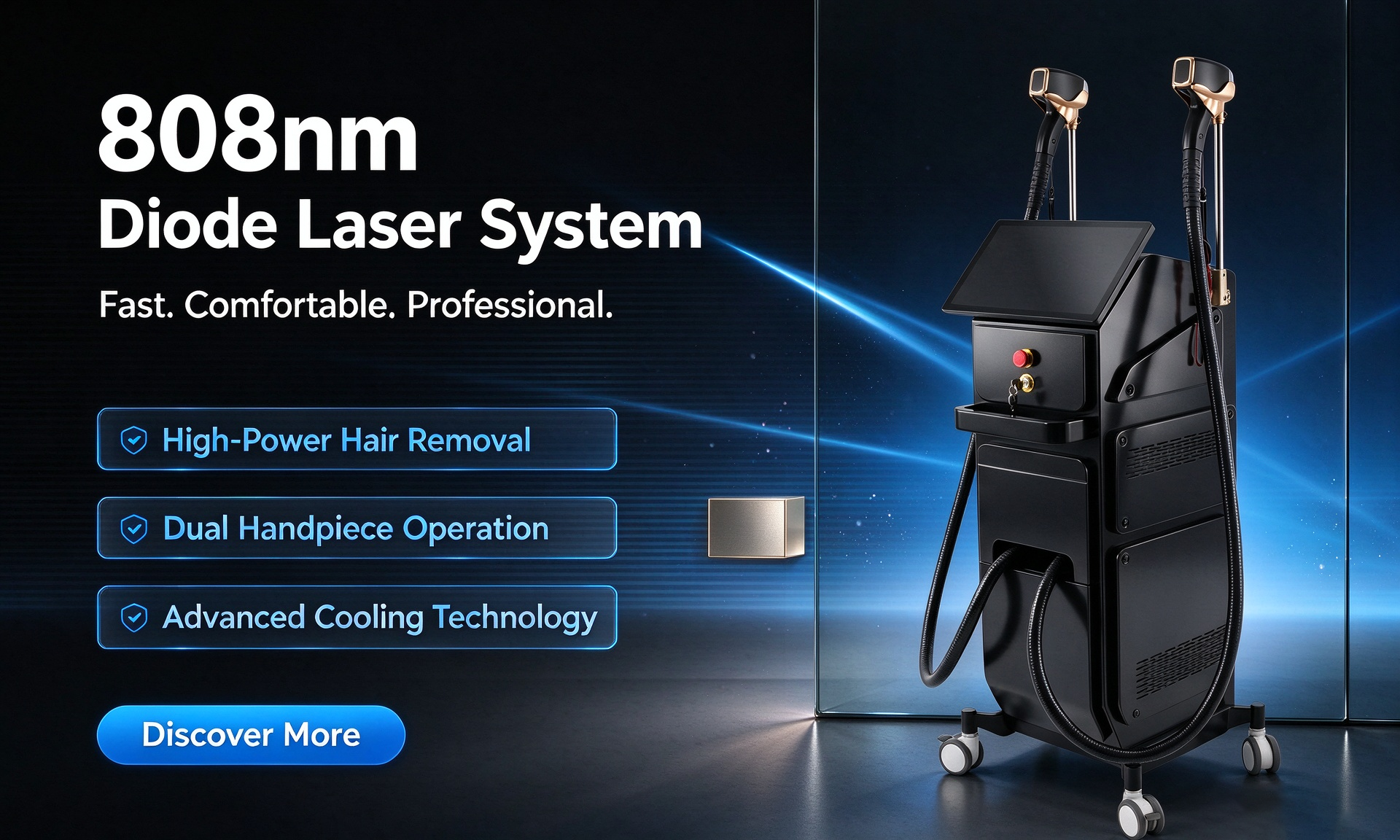 Macchina laser a diodi 808 nm