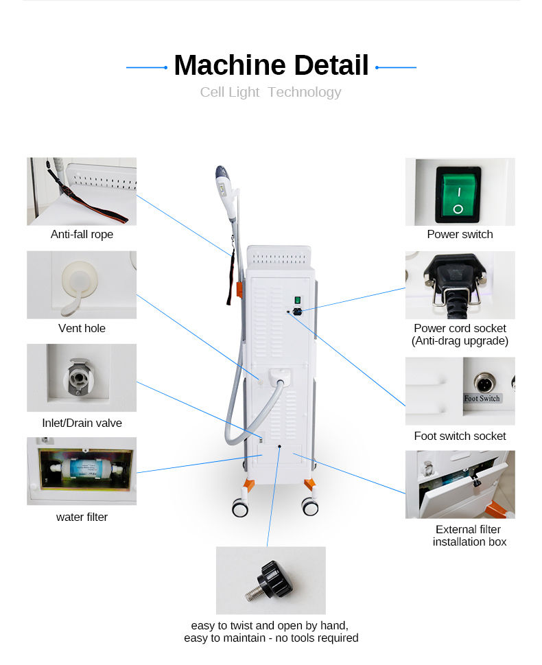 Macchina per il ringiovanimento della pelle professionale