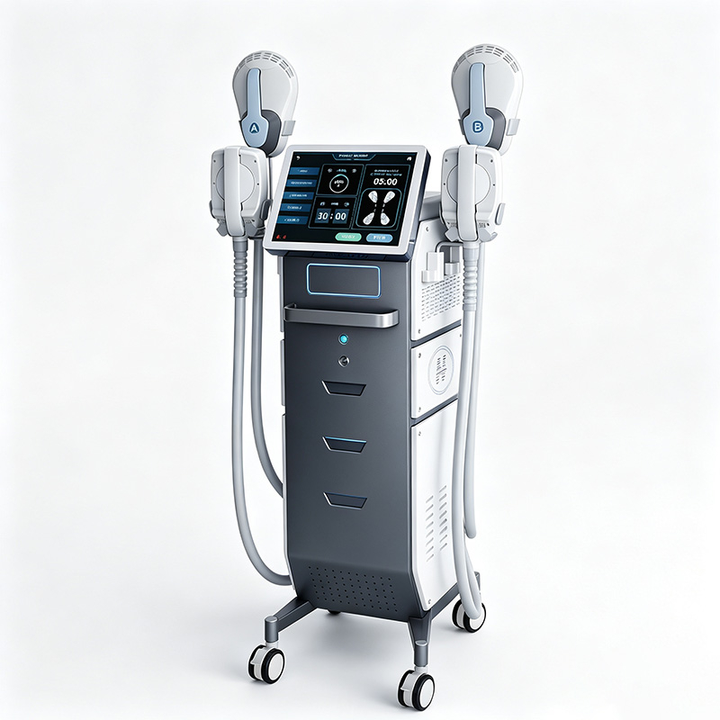 Macchina per il body contouring EMS con manipoli multipli per cliniche estetiche