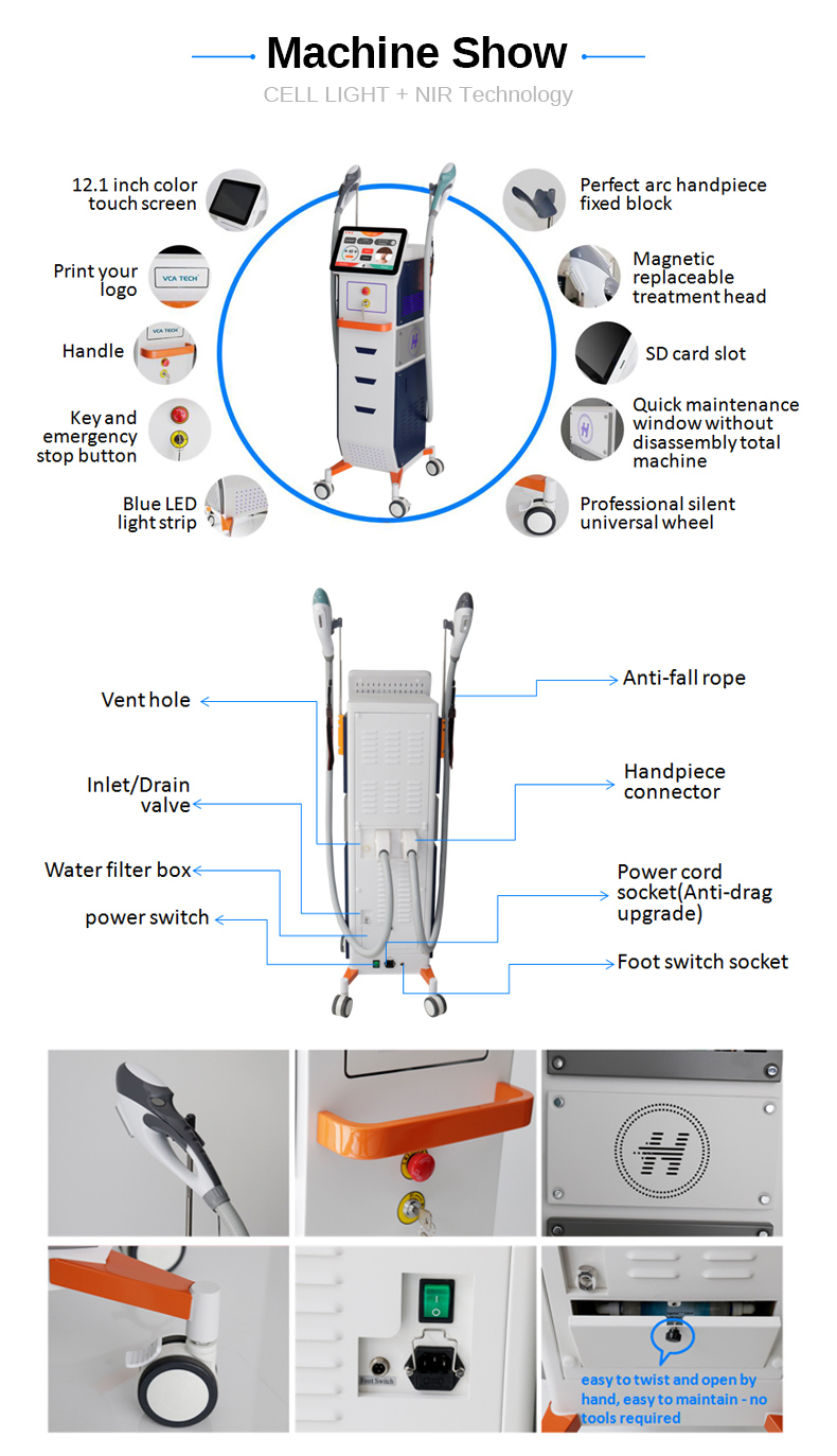 macchina per ringiovanimento della pelle multifunzionale