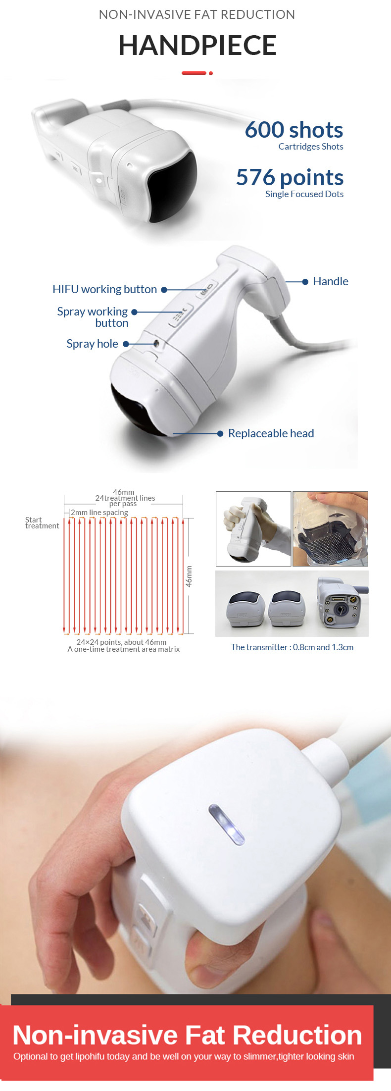 Macchina per dimagrire il corpo Hifu Liposonix
