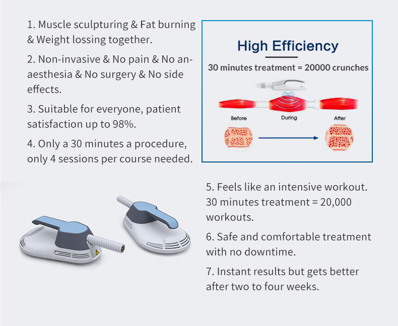 Macchina per scolpire il corpo EMS