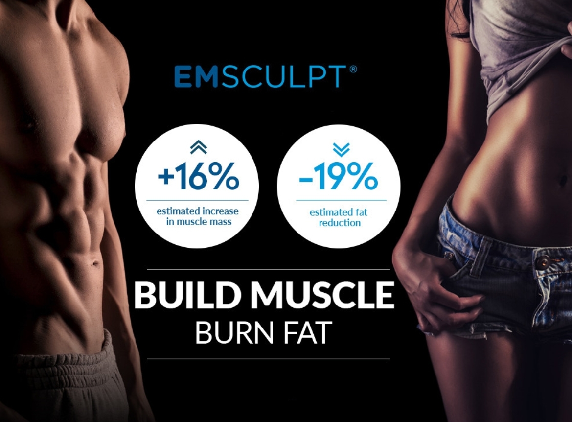 EMSculpt costruisce i muscoli