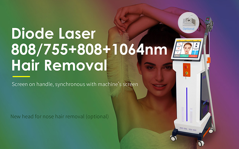 Macchina per la depilazione laser professionale