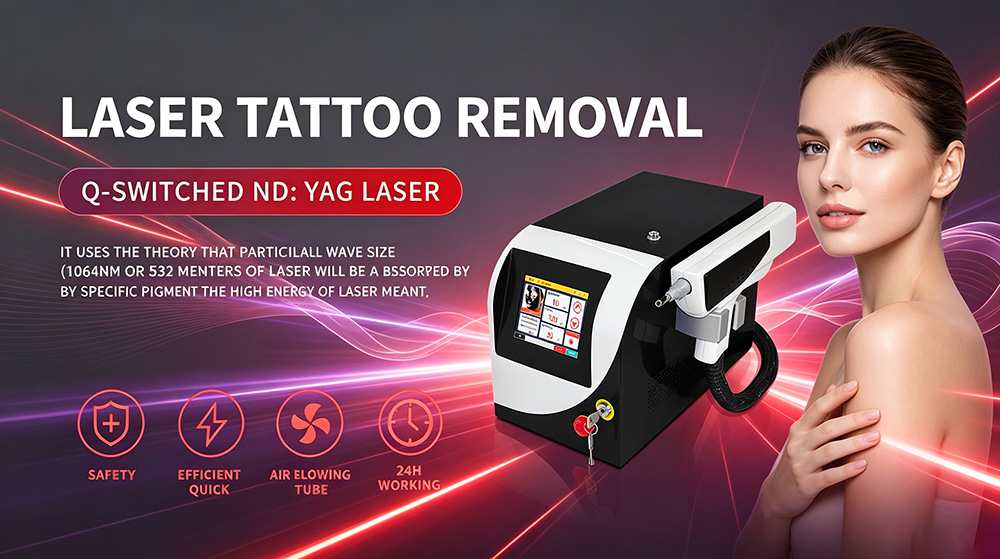 Attrezzatura laser ND YAG