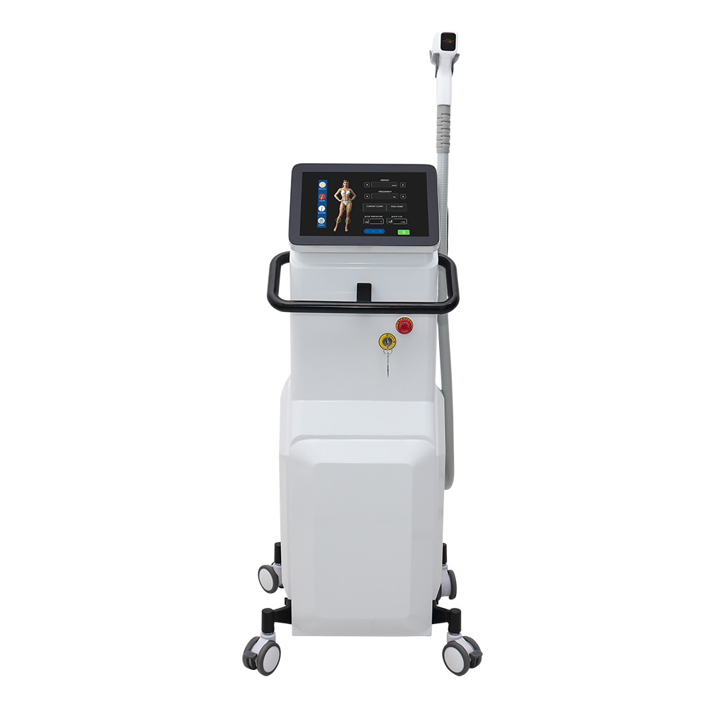 Attrezzatura commerciale per la depilazione laser a diodi verticale 808nm