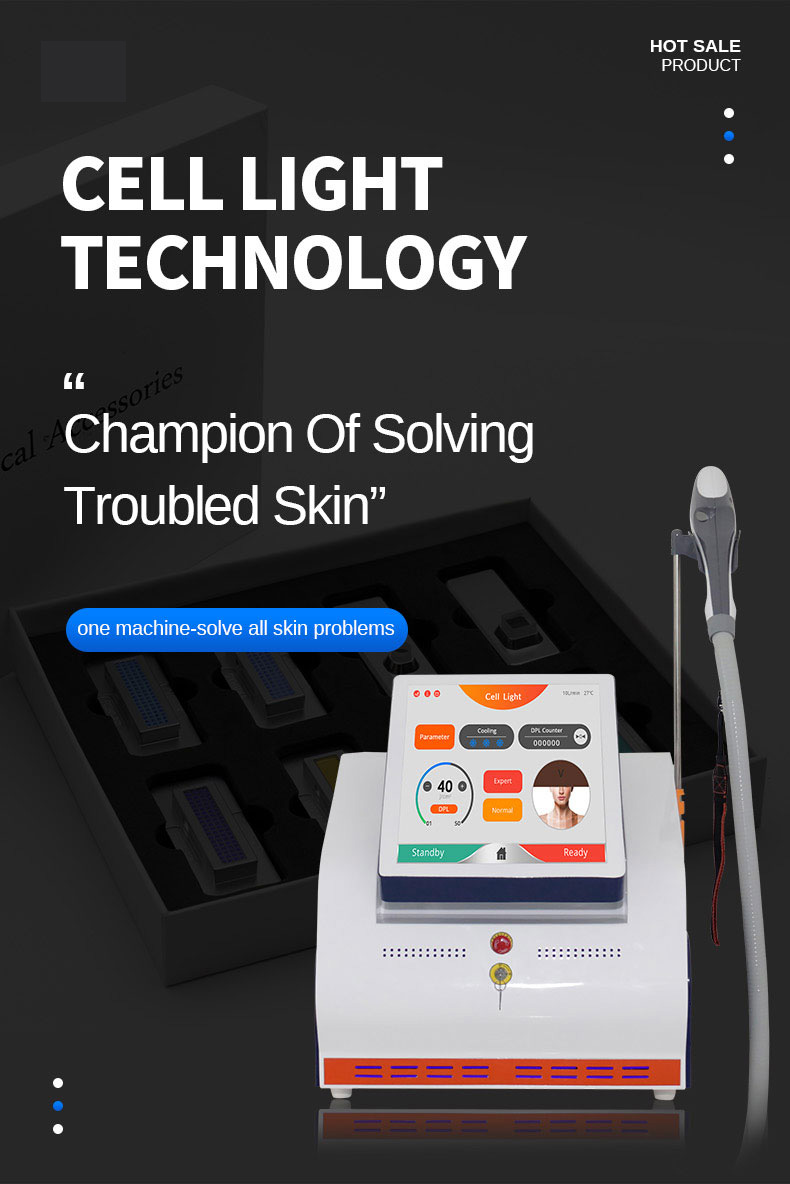 Depilazione dei capelli leggeri cellulari 