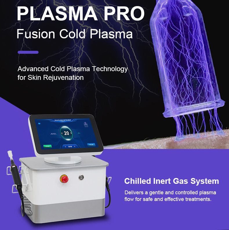 Dispositivo per il trattamento della pelle al plasma