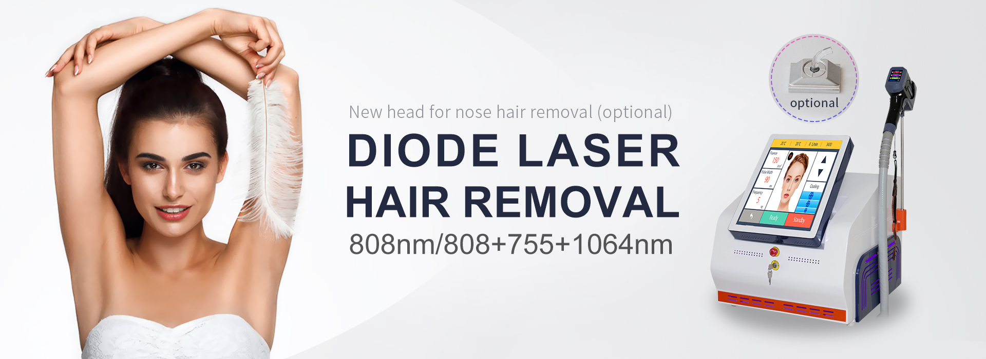 Depilazione laser a diodi