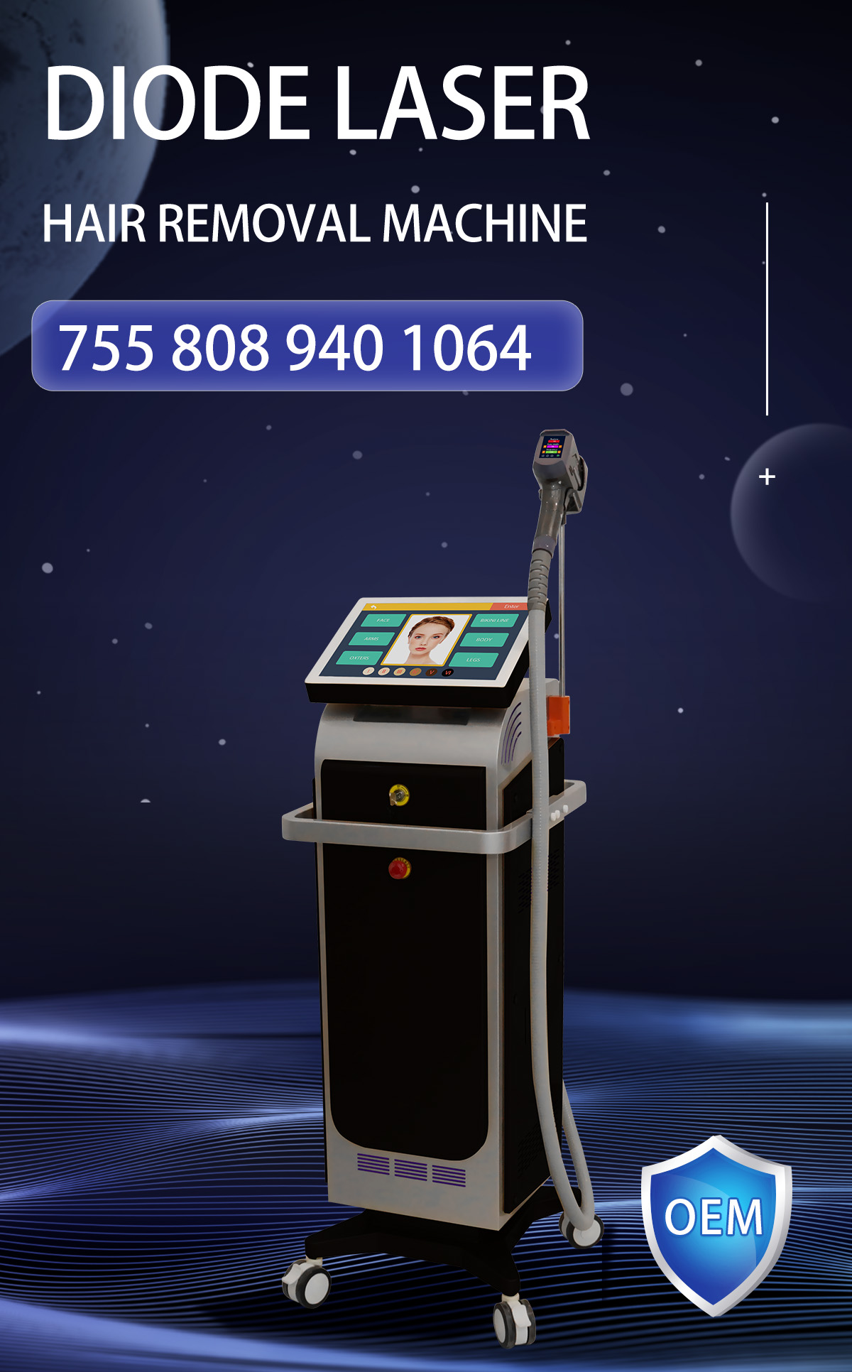 Depilazione laser a diodi