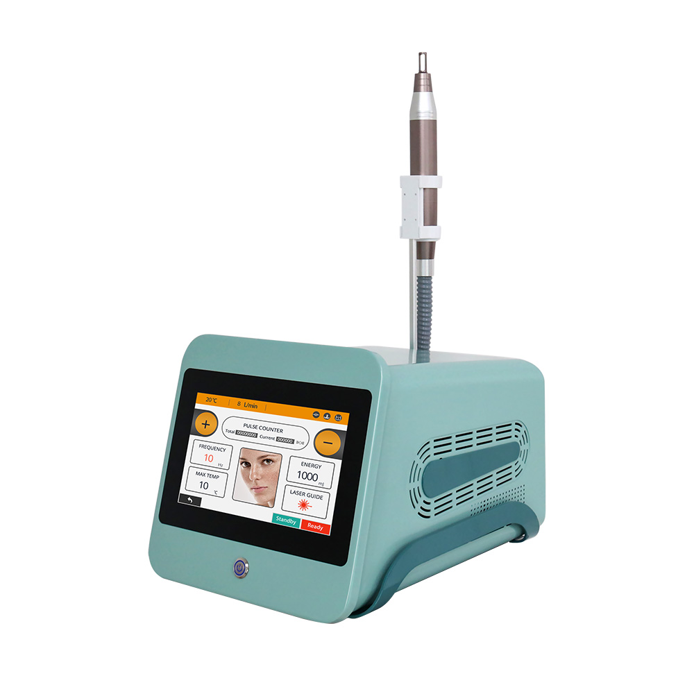 1064 nm 755nm 532nm Picolaser Q commutata ND YAG Laser Tattoo Rimozione Laser Macchina