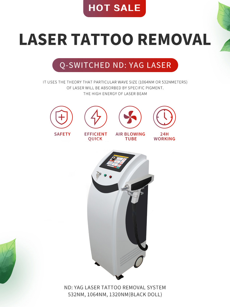 Nuovo laser per dispositivo di rimozione del tatuaggio