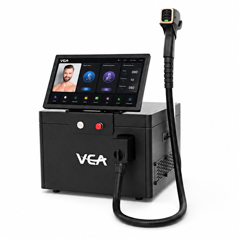 Macchina professionale per la depilazione del laser a diodi 808nm per salone e clinica